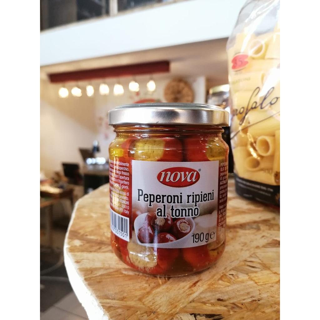 Nova Peperoni Ripieni con Atún 190g